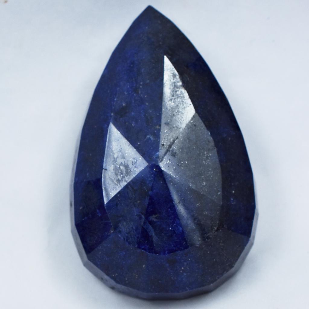 Birnenschliff Blauer Saphir 929,90 Karat Natürlich Herren?s Ringe Loser Edelstein ZERTIFIZIERT AR-2572-S