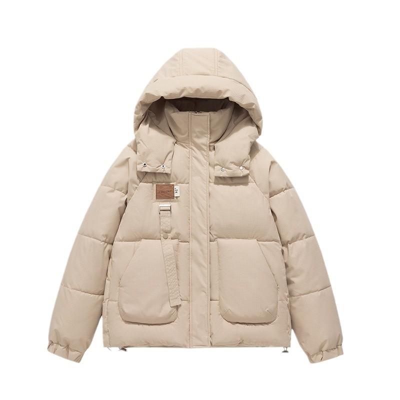 Cotton Coat Women's Short New Cotton Jacket Korean Style Loose Cotton Coat Women's Bread Coat Winter Large Size Hooded Jacket
