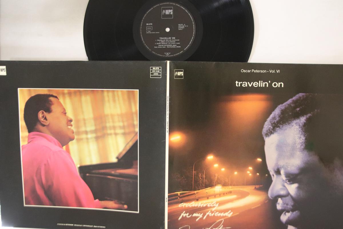 

LP Record OSCAR PETERSON - Travelin On 68078 MPS Germany Jazz Used