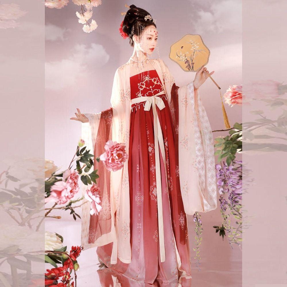 Dance Robe Chinese Cloth Cosplay Oriental Fairy Princess Dress Outfit Ancient Stage Costumes Hanfu