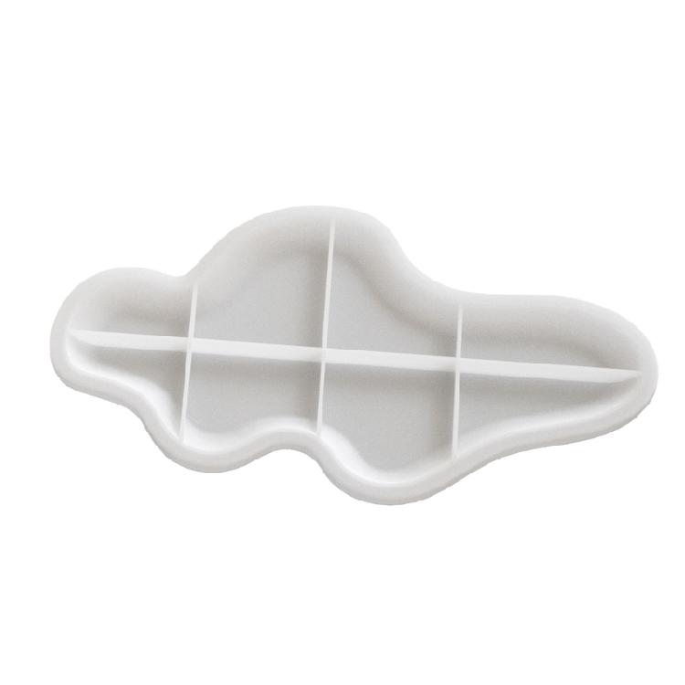 Elegant Designs Unique Home Decoration with Large Oval Sturdy Silicone Tray Molds Accessory for Resin and Concrete