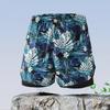 Mens Quick-Dry Swim Trunks Breathable Mesh-Lined Board Shorts Surfing Swimming Beach