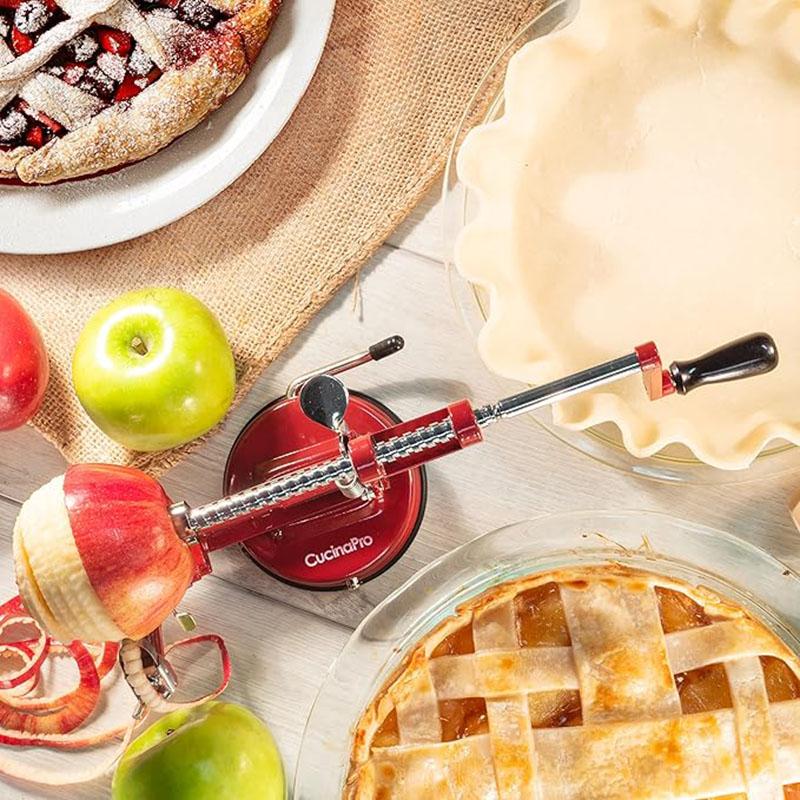 Apple Peeler Slicer Corer Stainless Core Slice Cutter Kitchen Hand Crank Fruit Peeler Slicing Tools for Apples Pears Potatoes