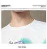Hong Kong Style Tie-Dye Men's Sportswear Set - Summer 2026 Trendy Short Sleeve & Shorts