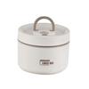 Double-Layer Insulated Stainless Steel Lunch Box - Round Bento for Students & Office Workers