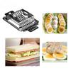 Kitchen Vegetables Fruit Egg Slicer Section Cutter Stainless Steel Mushroom Tomato Cutter Kitchen Machine Cutter Section Chopper