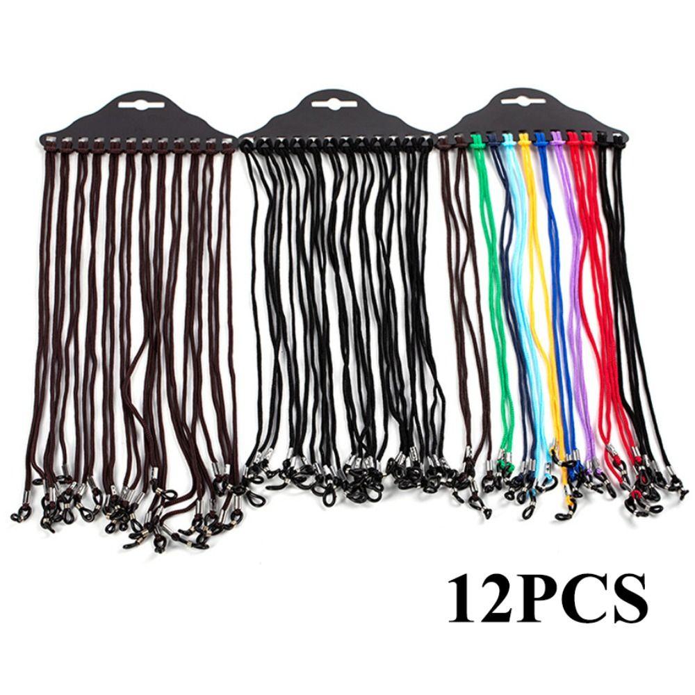 Fashion Colorful Glasses Chain Anti-slip Nylon Sunglasses Chain Anti-lost Glasses Rope