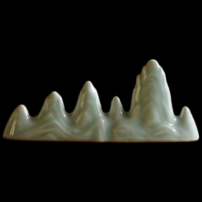 

Celadon Mountain Pen Rest