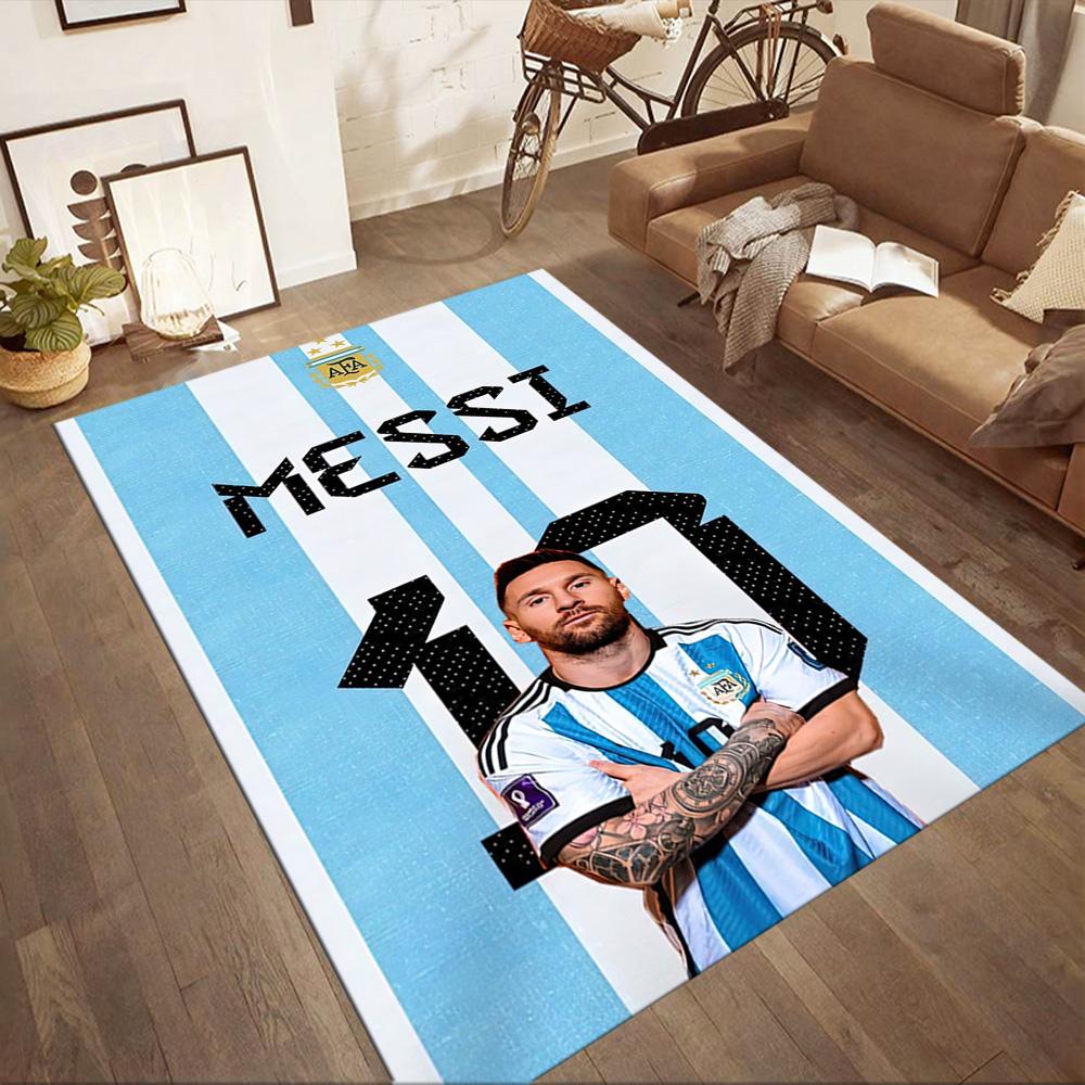 Argentina Football Celebration Square rugs are a great choice for living rooms, bedrooms, home décor, and as gifts.