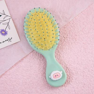 Mini Kids Hair Comb Ins Simplicity Solid Color Massage Hair Com for Mother& Children Small Portable Travel Hair Bruhs Hair Care