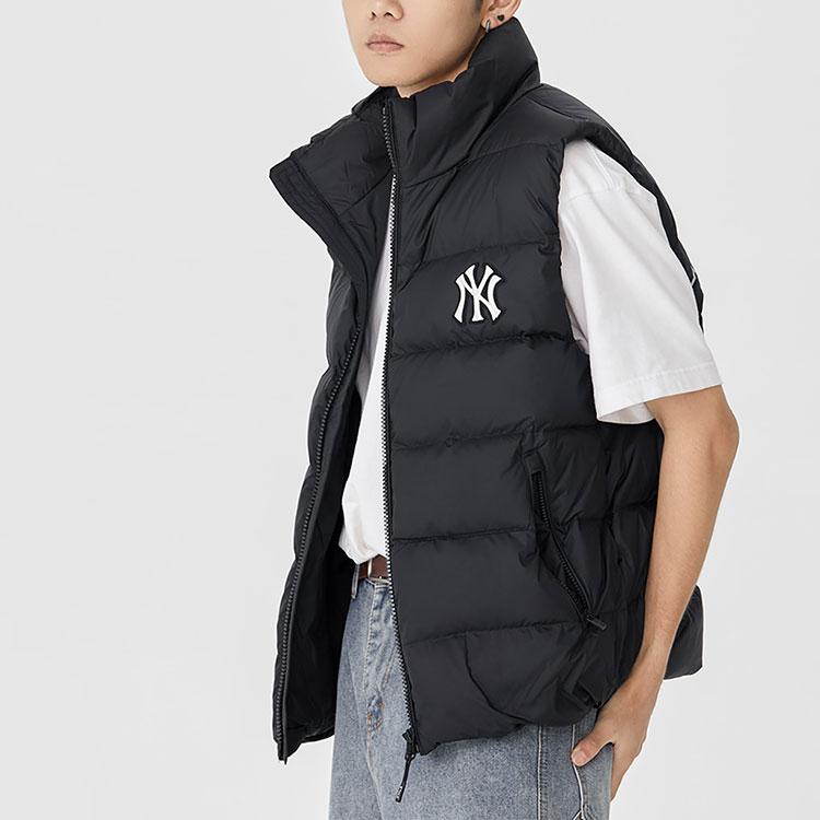 New MLB New York Yankees Down Vest Unisex Black 3ADVB0226-50BKS