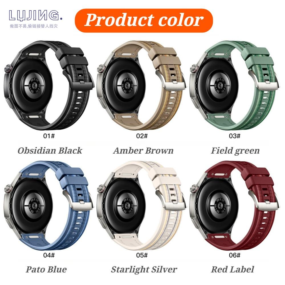 Silicone Nylon Strap For Huawei Watch GT6 Pro 46mm Official Replace Quick Release Band for Huawei Smart Watch GT 6 Pro Band Accessories