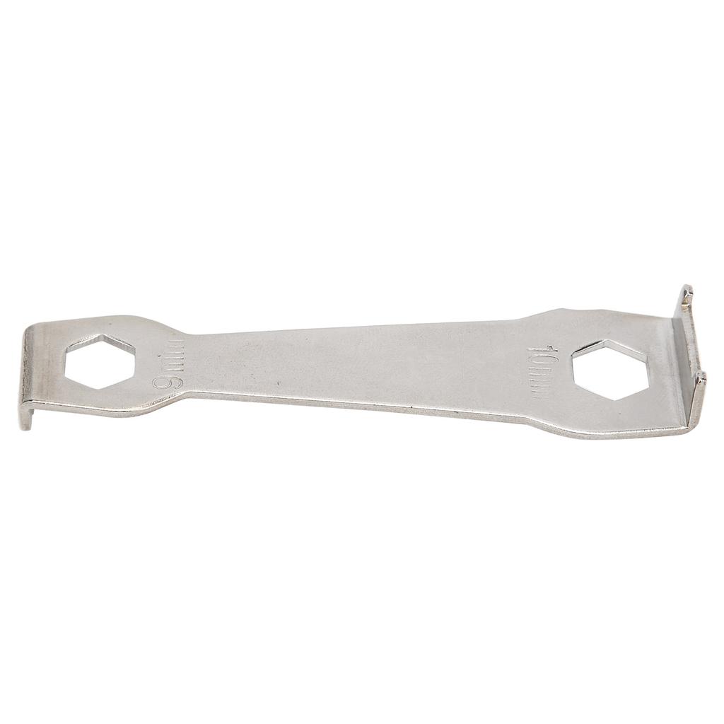 Multifunction Stainless Steel Bicycle Chainring Nut Repair Tool Crank Removal Wrench