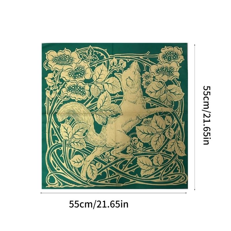 Fashion Versatiles Square Head Scarf Outdoor Sports Colorful Handkerchief for Men and Women