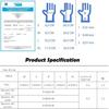 Gants En Nitrile - Erregame Spa - Taille L - Lot De 1000 - Hypoallergéniques - Résistants Aux Produits Chimiques