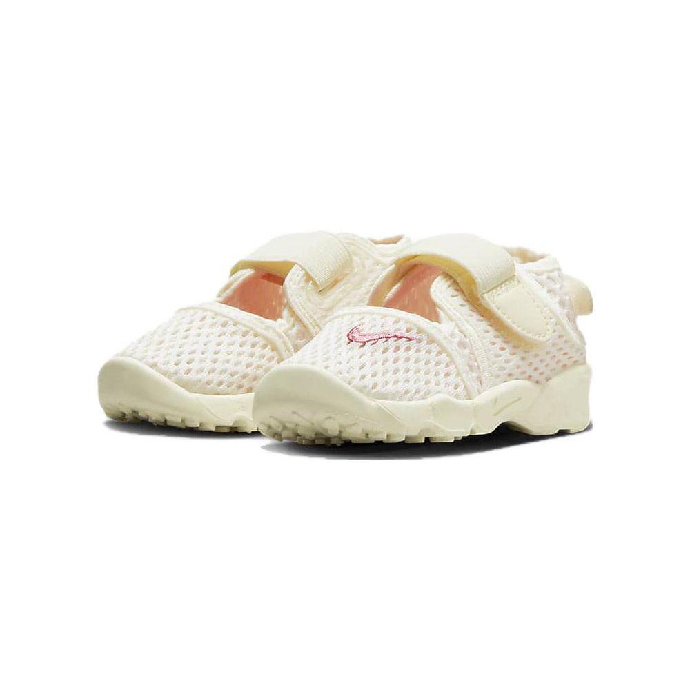 Nike Air Rift 2 TD Non-Slip Anti-Kick Low Top Shoes Baby Shoes White Pink FB5528-100