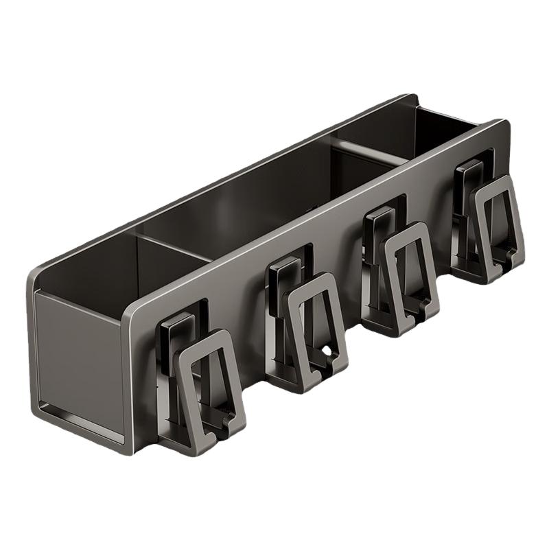 

Wall-Mounted Detachable Toothbrush Holder Organizer