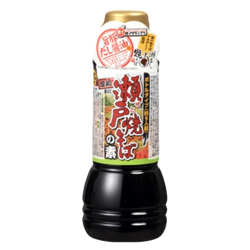 Seto Yakisoba on Kenmin Local Yakisoba with Soy Outdoor Camping Base, Bottled, 380g, Academy-Supervised [Featured Show], Sauce, BBQ,