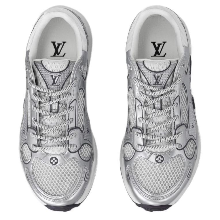 Louis Vuitton Olympia Low Top Casual Shoes Women's Silver 1AHOHT