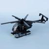 Little Bird Hubschrauber AH-6 MH-6 Flugzeug Montagemodell MOC Baustein Spielzeug Militärserie Ausstellungsstück Kinderspielzeug