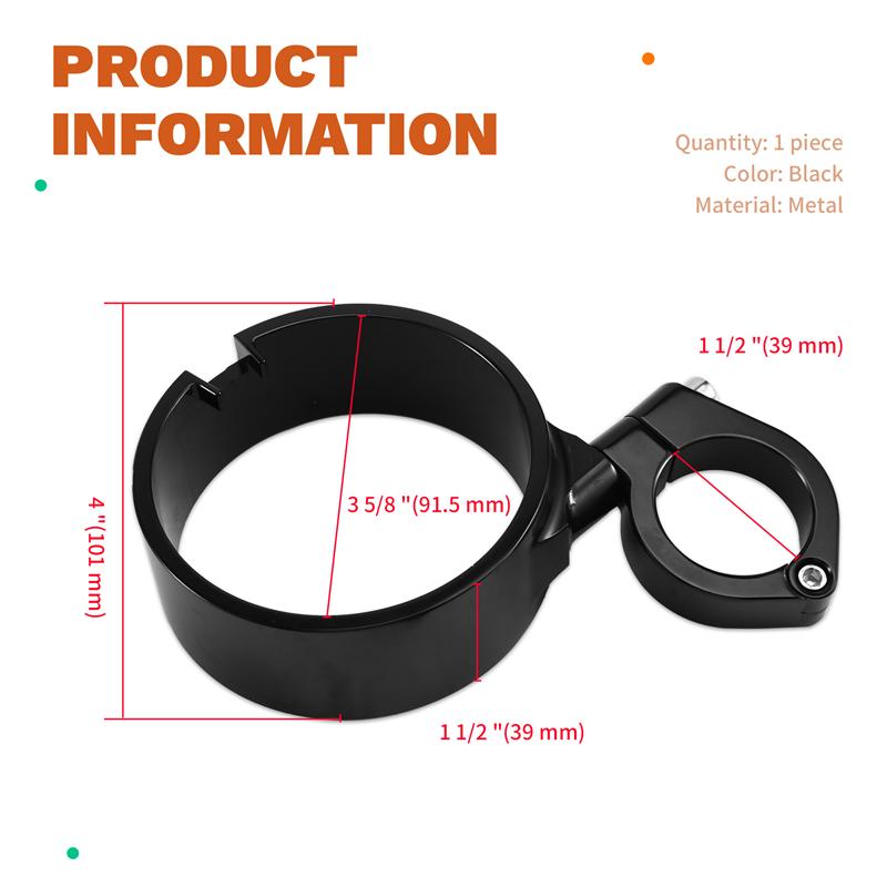 Professional Speedometer Ring Relocator Clamp Motorcycle Speedometer Bracket Side Mount For Sportster XL 883 1200 1995-20