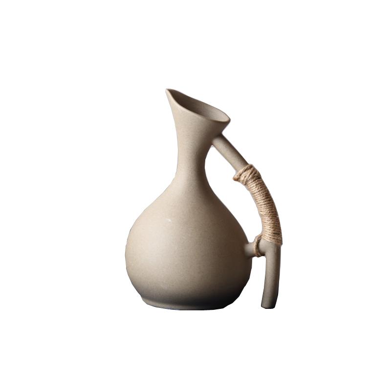 

Керамика, чайник для холодного сока, керамическая бутылка для воды, набор чашек для воды, посуда для напитков, кофейная чашка, деревянное блюдце, набор бутылок для послеобеденного чая 1.0L