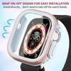 40/41/44/45mm Bumper Case Slim- Protective Cover Lightweight Aluminum & TPU Case Fitting for Watch S8/7/6/5/4/SE2