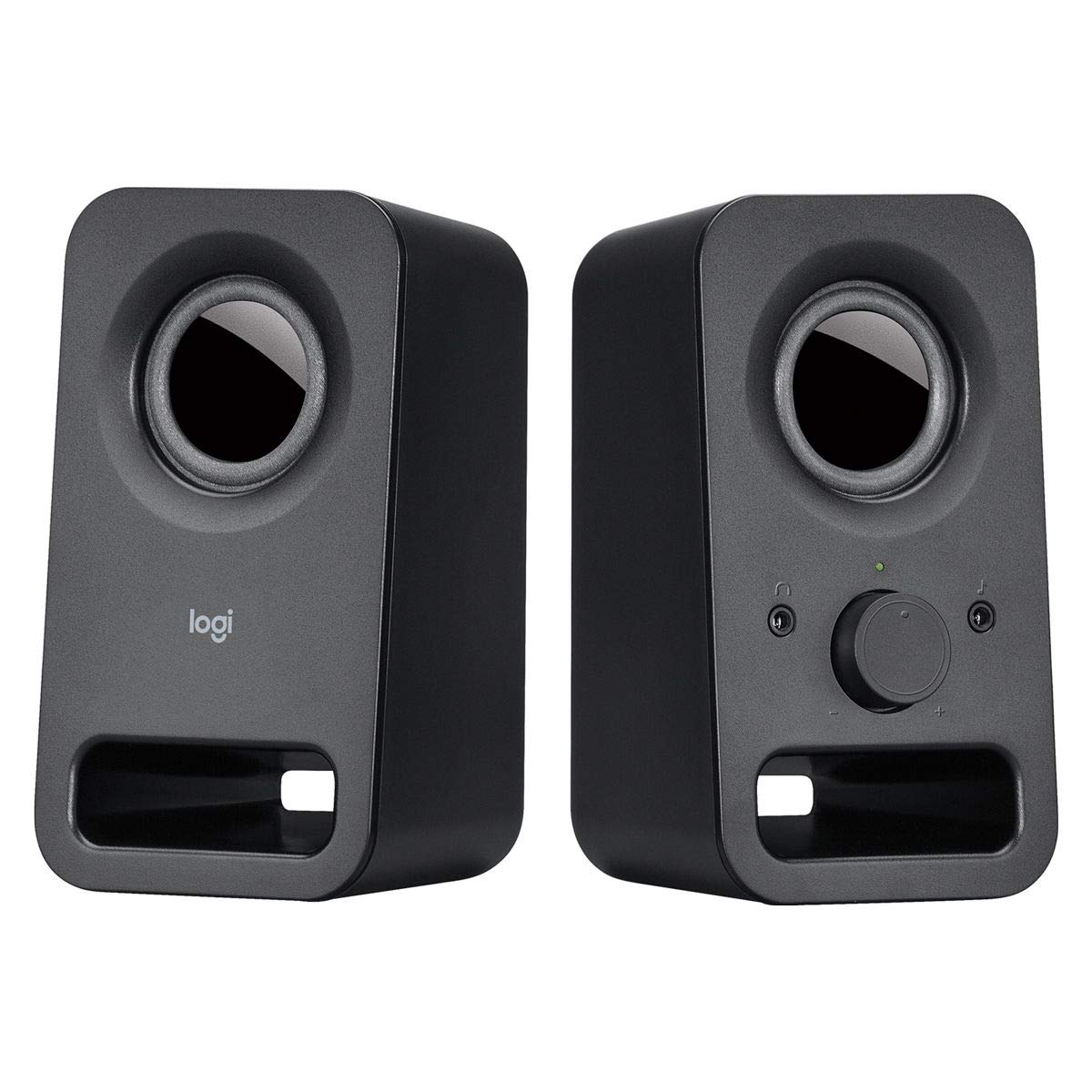 

Logitech Z150BK PC Speakers for Computers, Black, Stereo, 2-Channel, Compact, 3.5mm Input, Official Japanese Product, 2-Year Manufacturer s Warranty