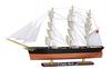 Woody Joe Bottle Ship No. 4 Cutty Sark Wooden Model Assembly Kit