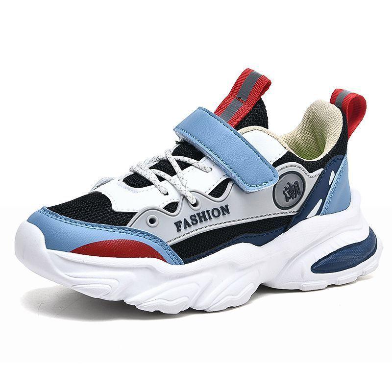 Boys shoes 2025 new spring and autumn student shoes medium and large children's autumn children's shoes leather surface non-slip waterproof sports s