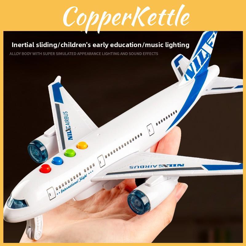 Childrens Inertia Light Sound Airplane Toy With Storytelling And Sensory Development For Boys