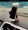 Diamond-Studded Car Phone Holder: Air Vent & Suction Cup, Universal Multifunctional Mount for Women