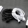 Copper Dual-Core Power Cord with Plug and Socket for Mobile Phone or Fan Extension