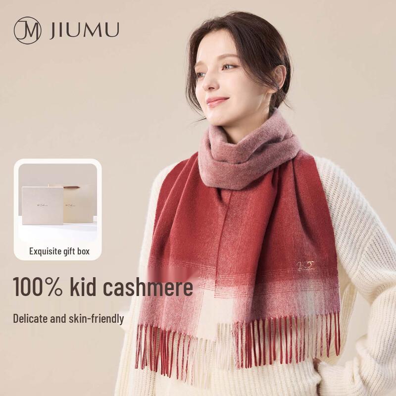 JIUMU 100% Cashmere Scarf & Shawl