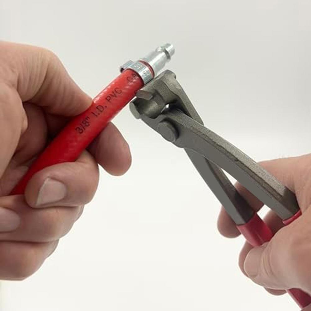 80pcs/set 5mm-20mm Hose Clamps Zinc-Plated Steel Double Ear Hose Clamps For Water Hoses Pipes Accessories