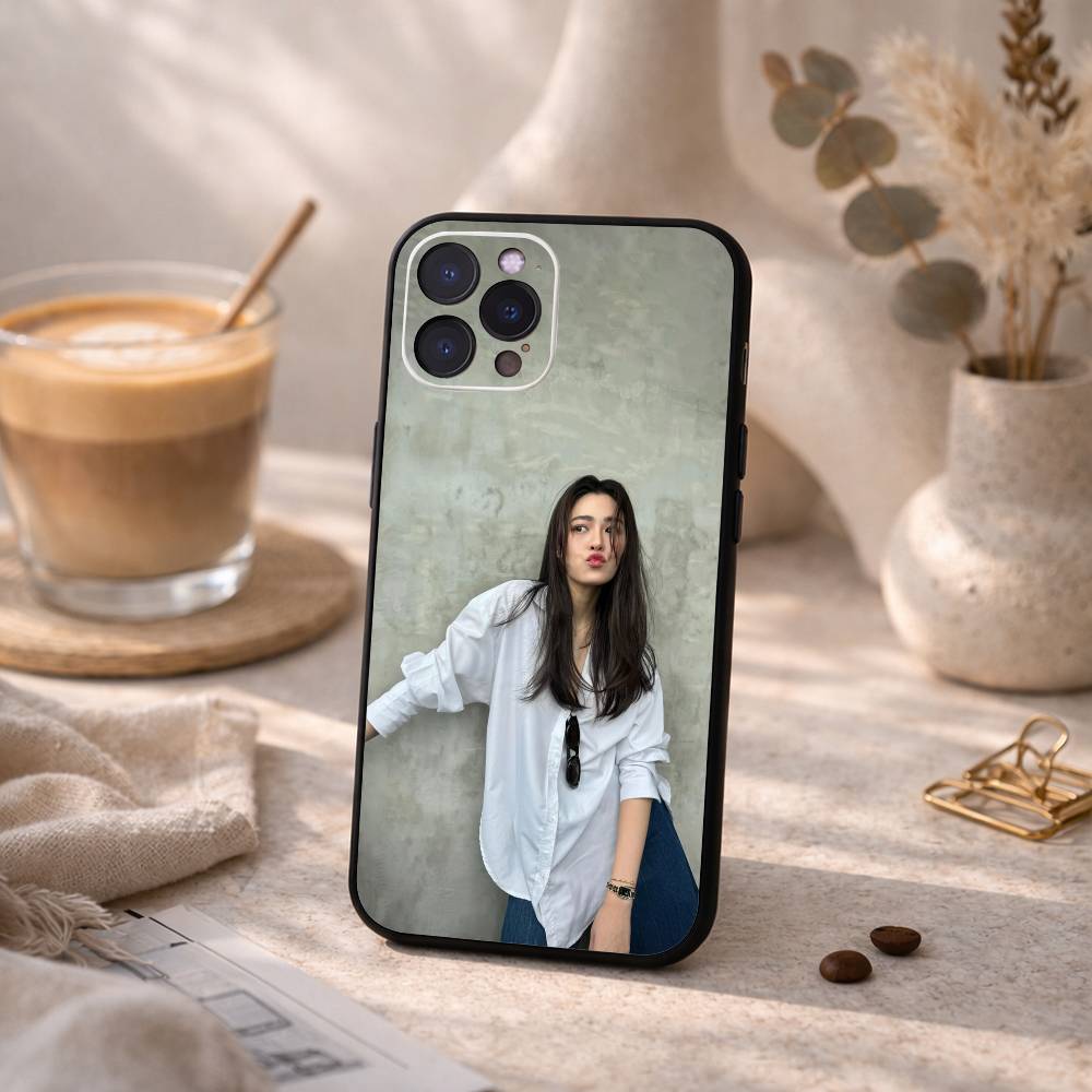 Actress L-Lingling Kwong Phone Case For iPhone17,16,15,14,13,12,Plus,Pro Max, 5G Others Soft Black Cover