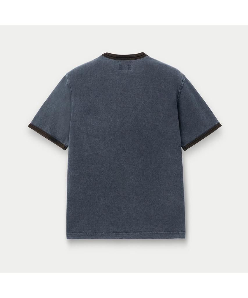 Silijeu Dyed Waffle Short Sleeve T-Shirt Satam26531Bud