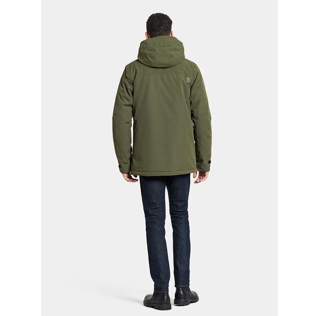 Winter Jacket Didriksons Stefan Usx Jkt 505041 Green Regular Fit