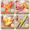 3 in 1 Peeler for Kitchen, Stainless Steel Potato Carrot Apples Peeler, Multifunctional Swivel Vegetable Fruit Cutter with Grater And Slicer