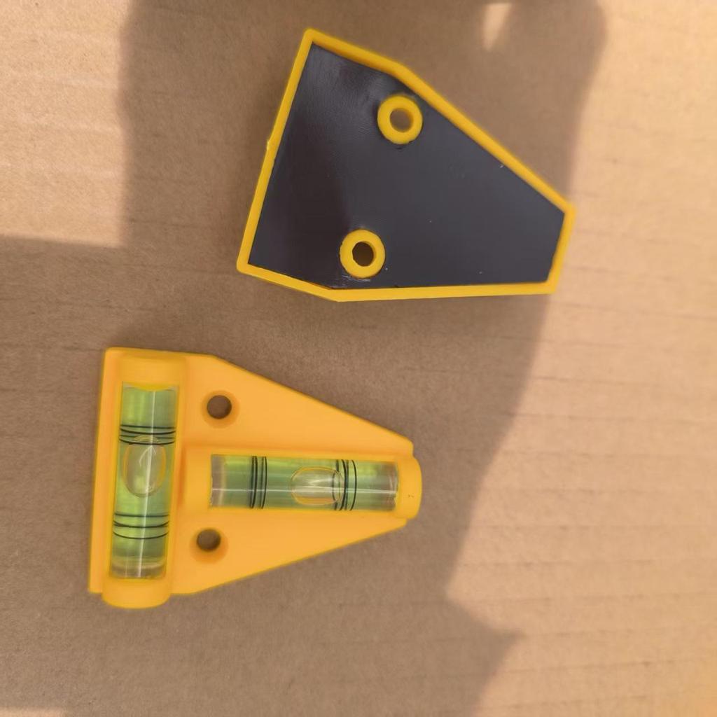 Red Mini T-shaped Bubble Spirit Level - Balancing Tool