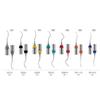 GDC Gracey Curettes Colour Coded S/7 Instruments Kit (GCCCWC7)