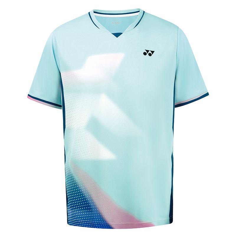 YONEX Badminton Jerseys Men's V-neck Moderate 110135BCR