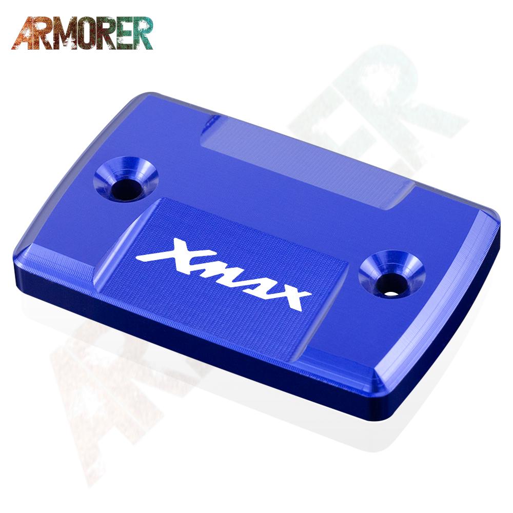 XMAX 125 200 300 Fluid Reservoir Cover For X-MAX 125 XMAX 250 X MAX 300 Motorcycle Accessories Brake Fluid Tank Cap 2017