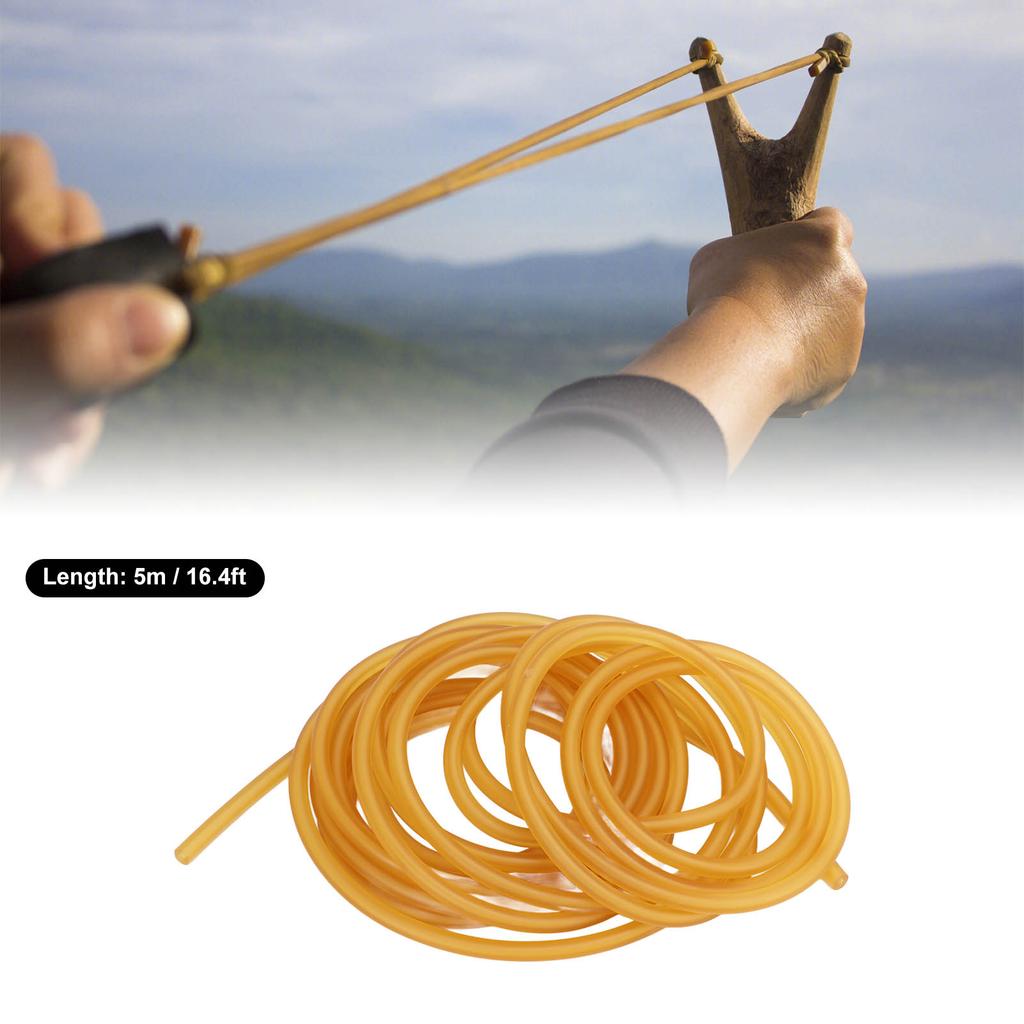 060 Natural Latex Rubber Tube Outdoor Shooting Elastic Band Hunting Replacement Band