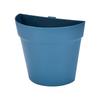 Wall Mount Half Round Flower Pot Durable Plastic Planter for Indoor or Outdoor Vertical Garden Use