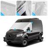Windshield Cover For Mercedes-Benz Sprinter 2006-2018 / 2018-2025 VW Crafter, 600D Oxford Weatherproof Anti-Theft Snow Cover