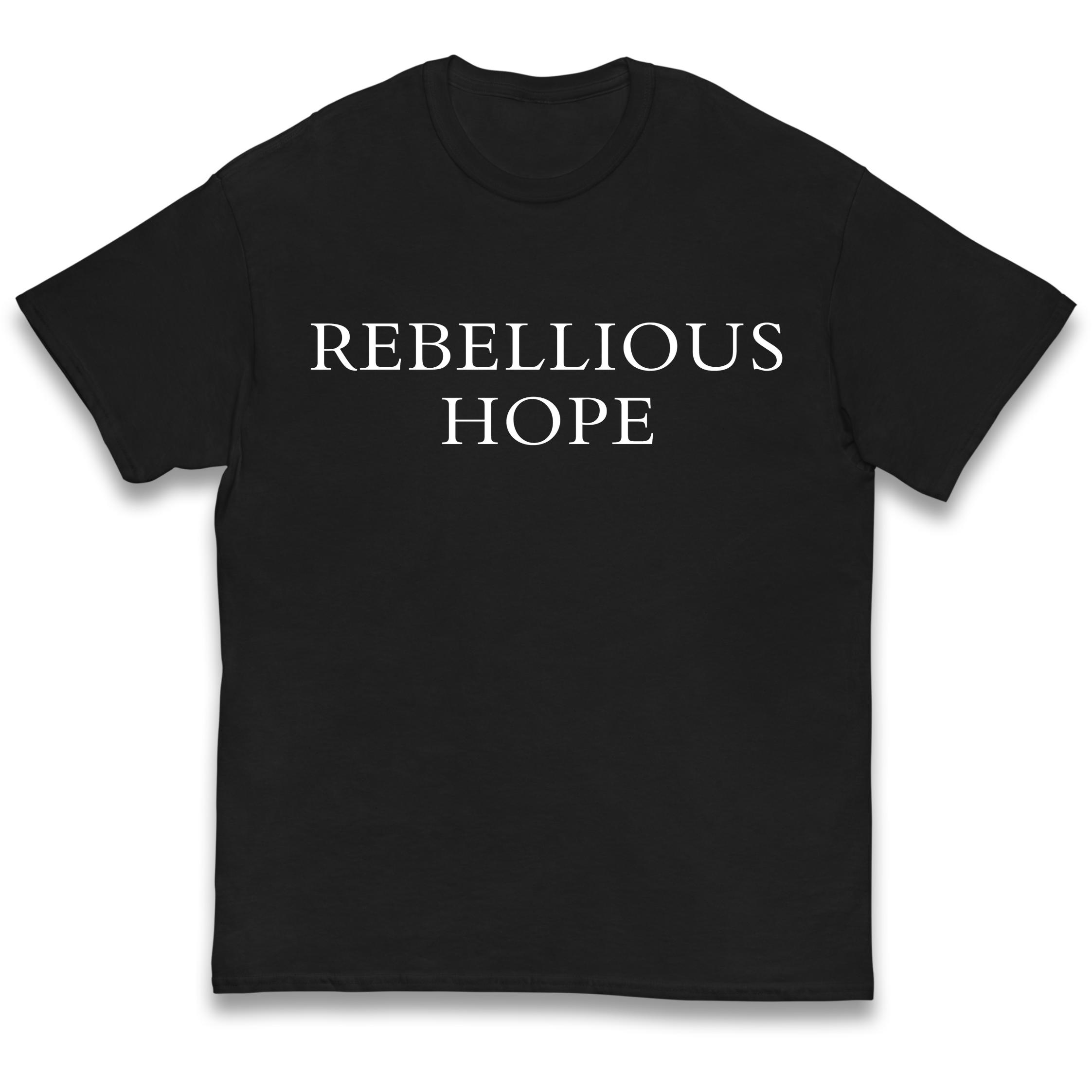 Rebellious Hope kids t shirt 130