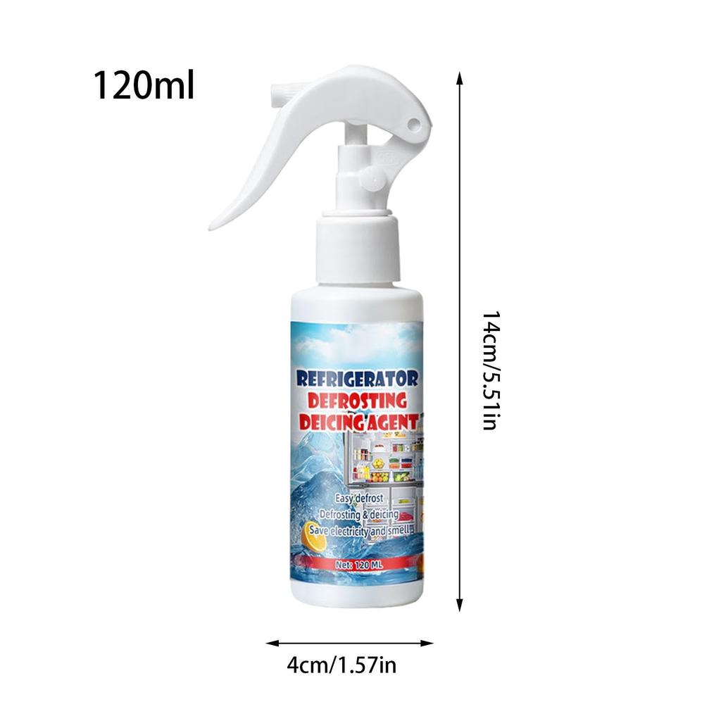 Deicing Snow Melting Agent Snow Blow 120ml Freezer Defrost Car Windshield Snow