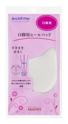 AKAISHI Heel Pad for Bow Legs
