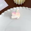 Cute Cat Acrylic Clip Sealing Long Tail Binder Clip Scrapbook Note Paper Clips for Student Kawaii Stationery Gift